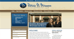 Desktop Screenshot of patriciamiramon.com